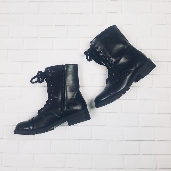 Arizona Jean Company Shoes - ARIZONA jean co black combat boots size 8 zip